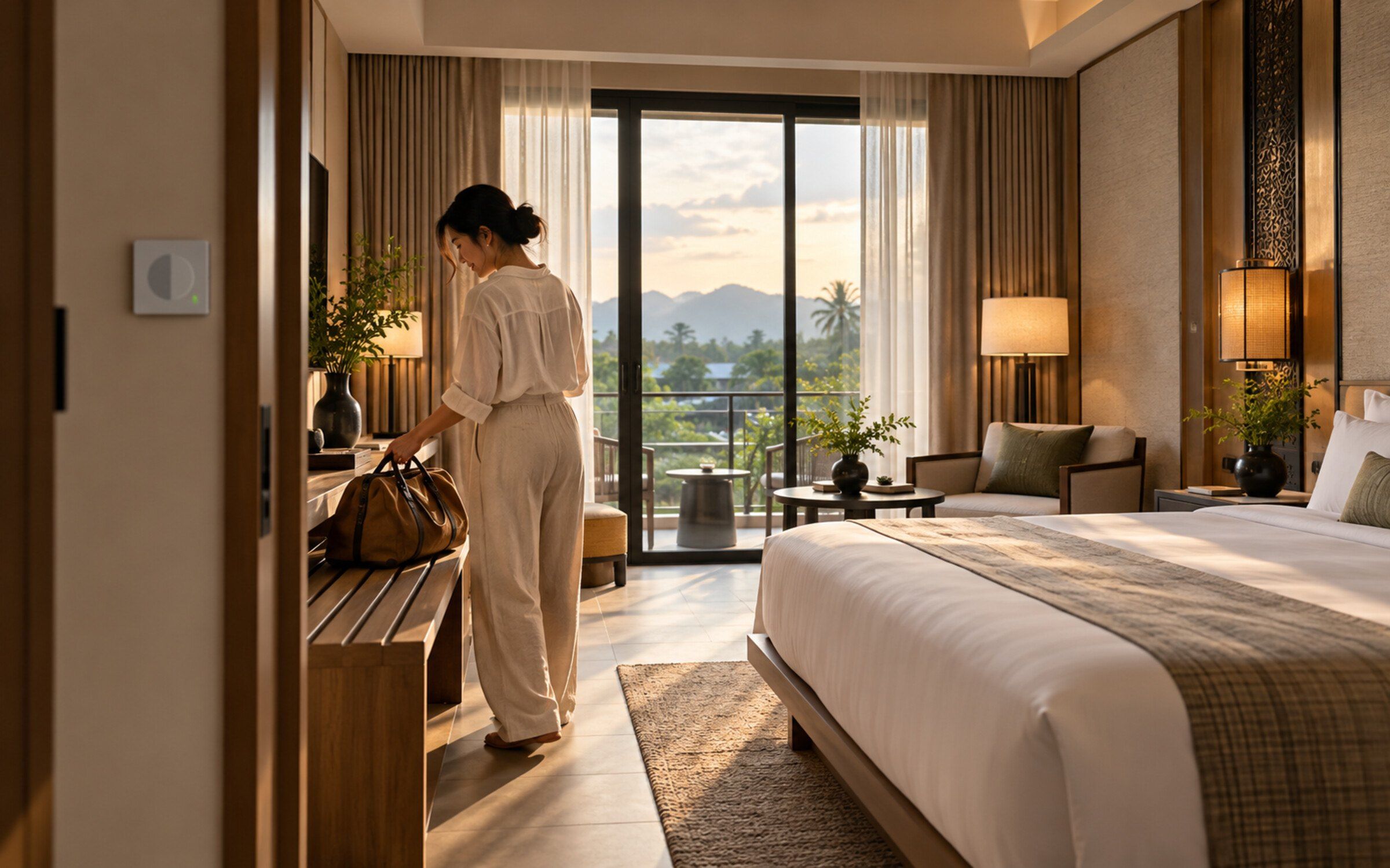 Alement in a modern Thai space