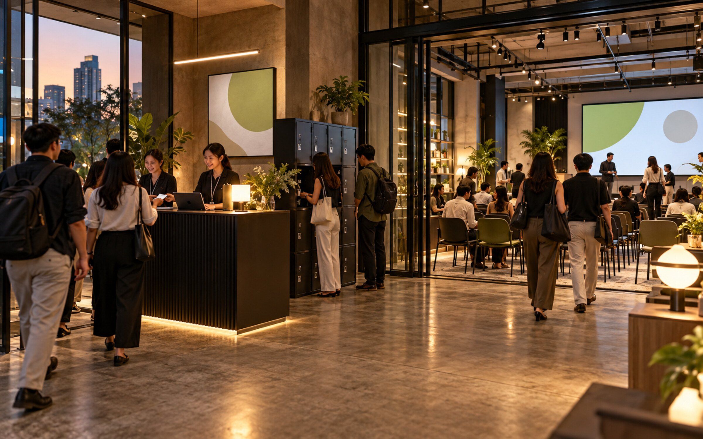 Eventspaze in a modern Thai space