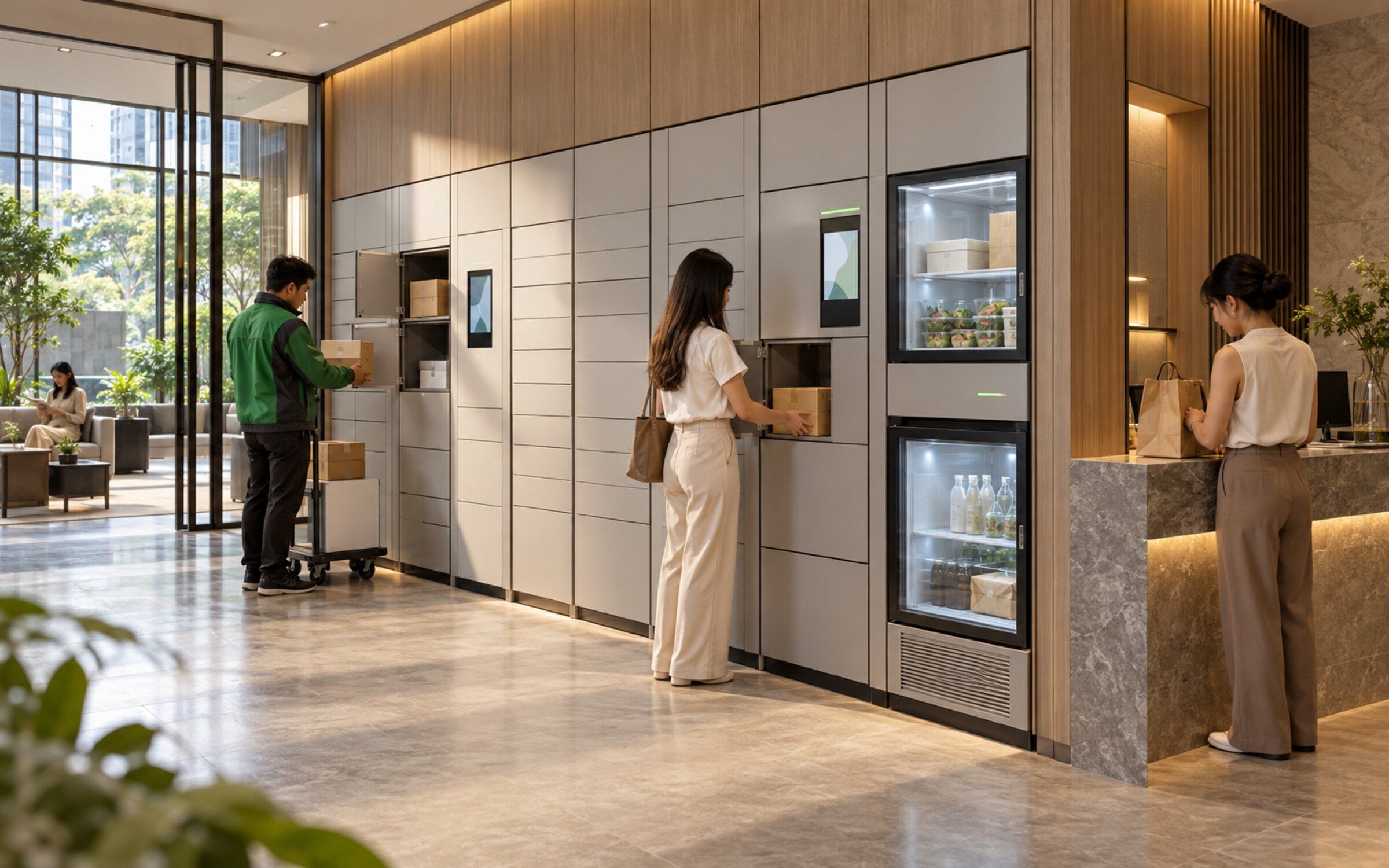 Keyceive in a modern Thai space