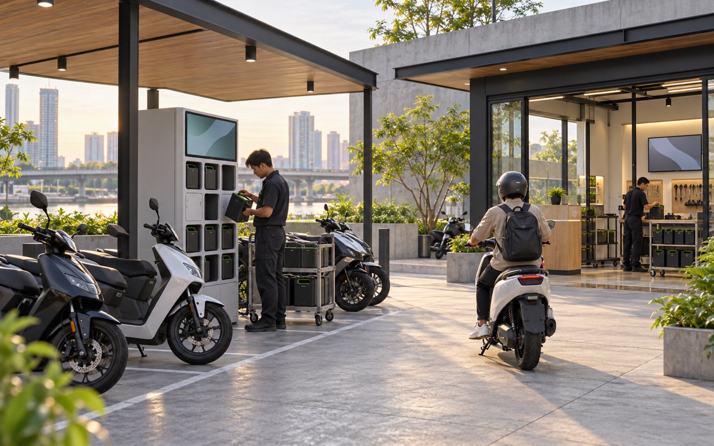 Entos in a modern Thai space
