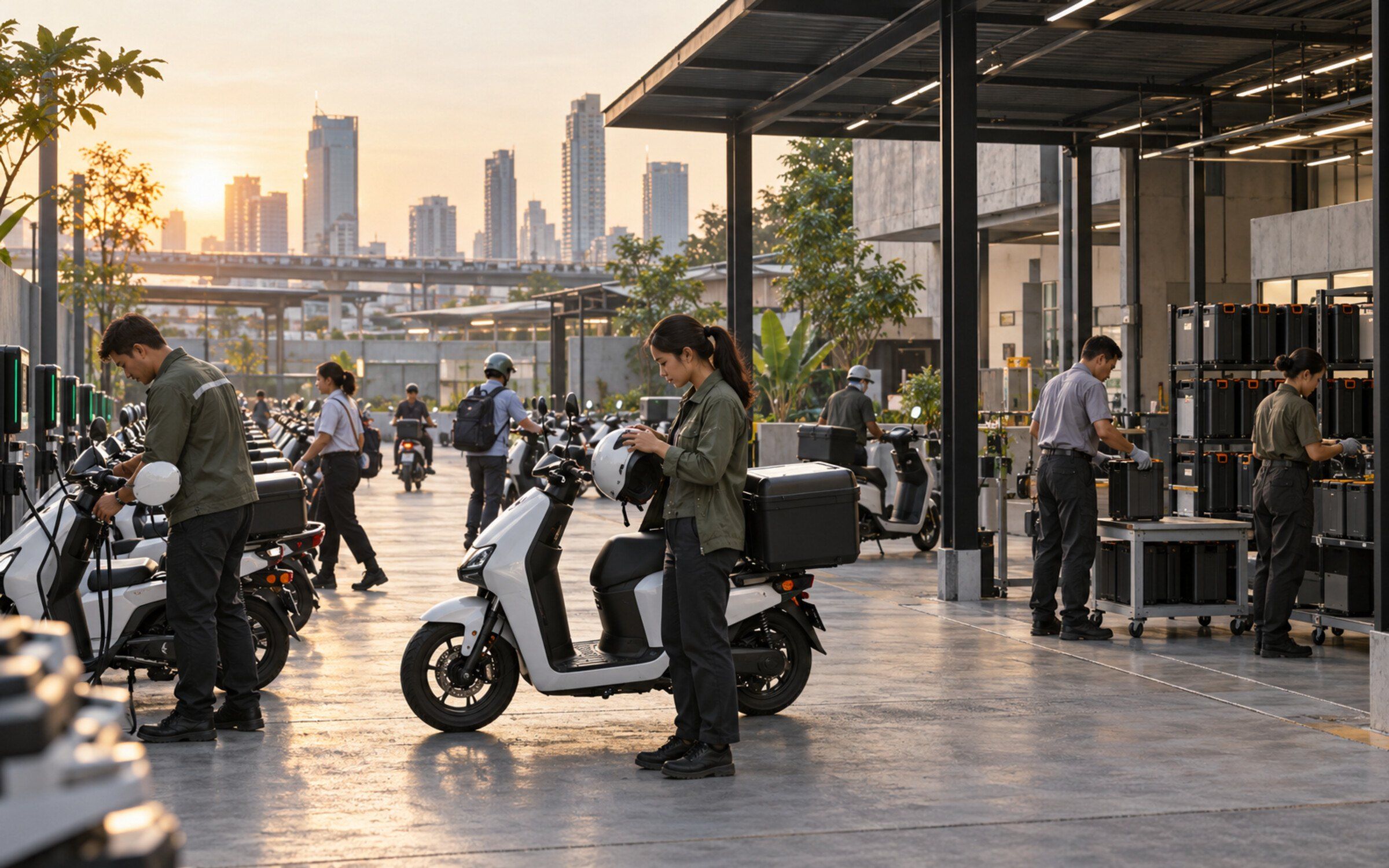 Energy & Fleet in a modern space