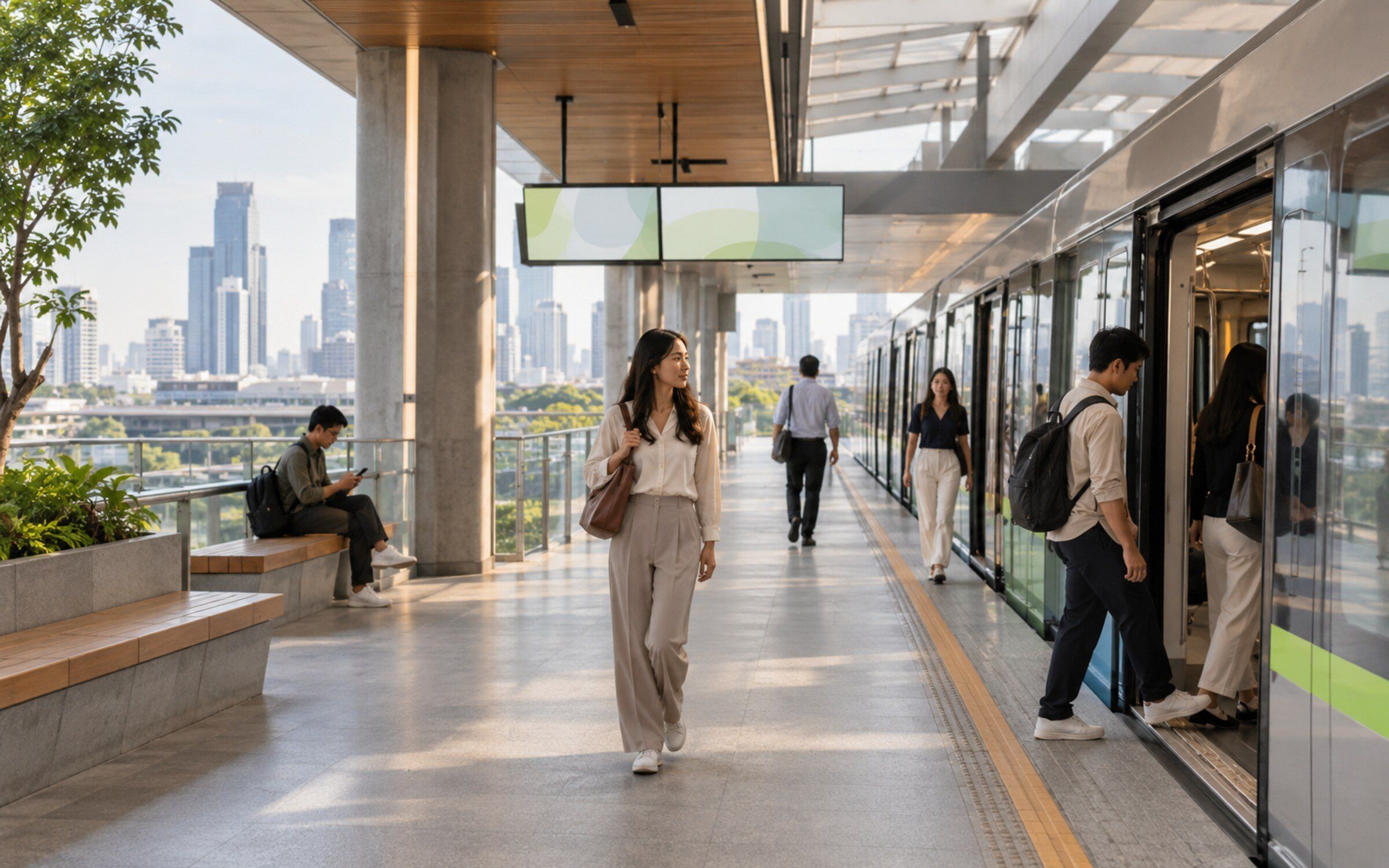Public Transit in a modern space
