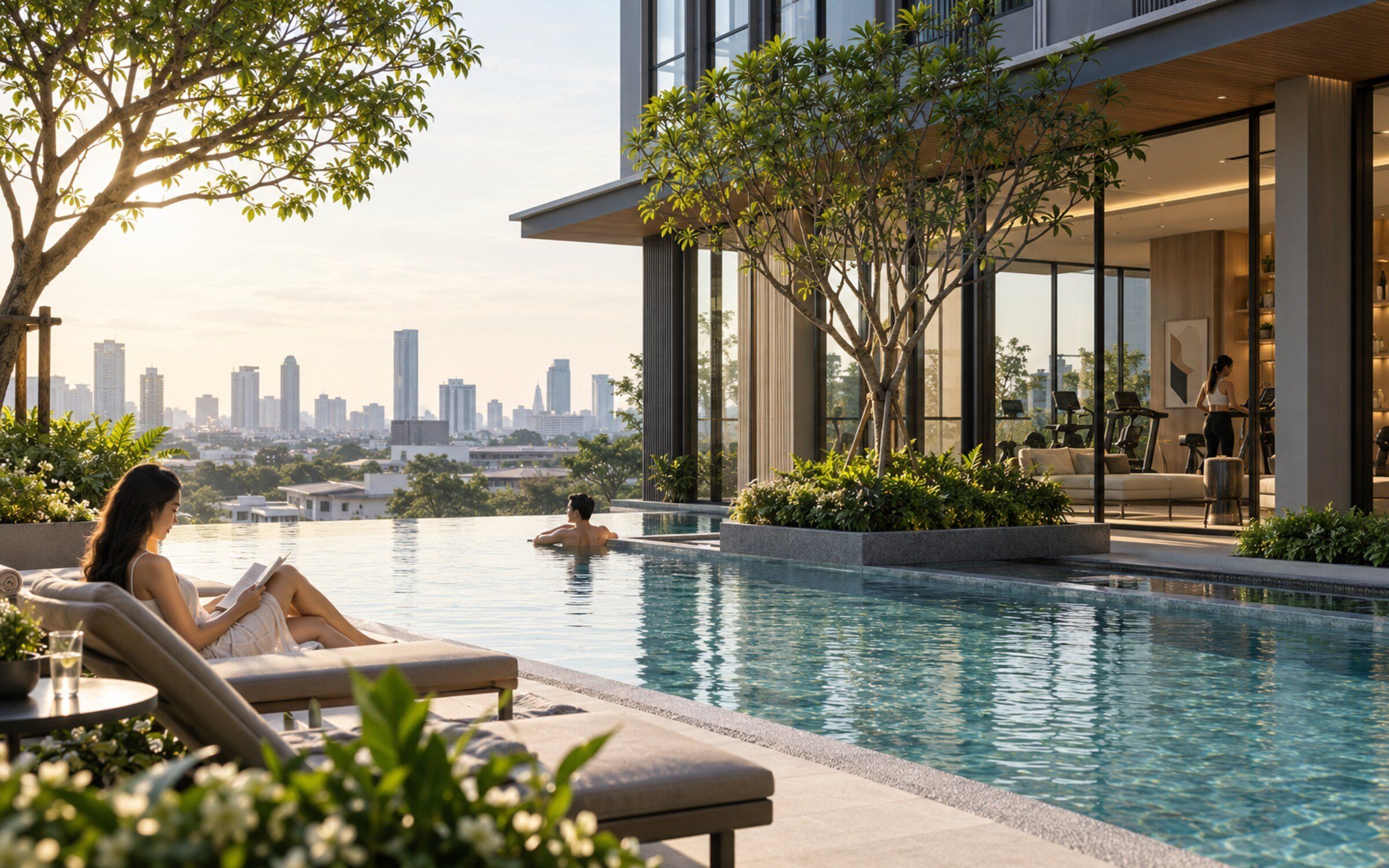 Residential in a modern space