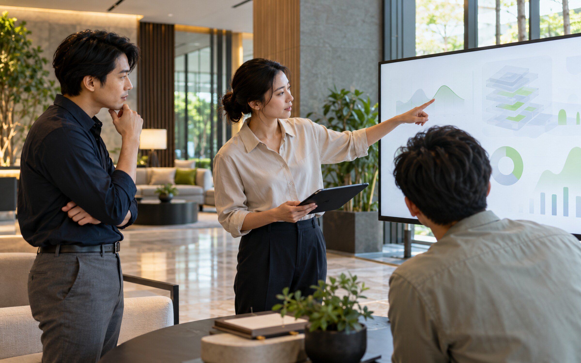 People using AI Data Analytics