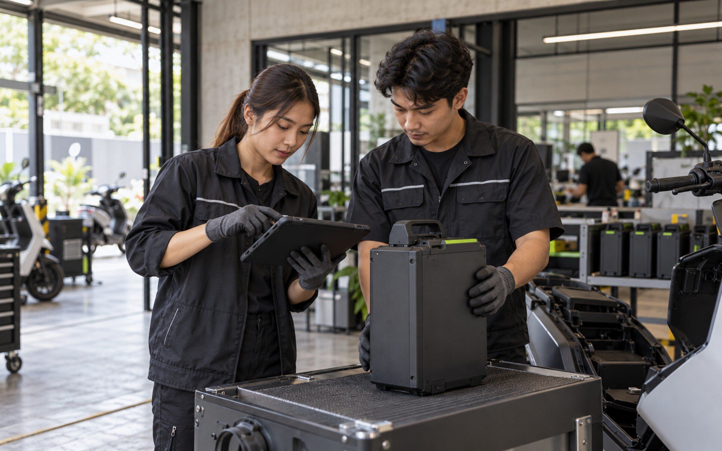 People using Battery Passport Platform