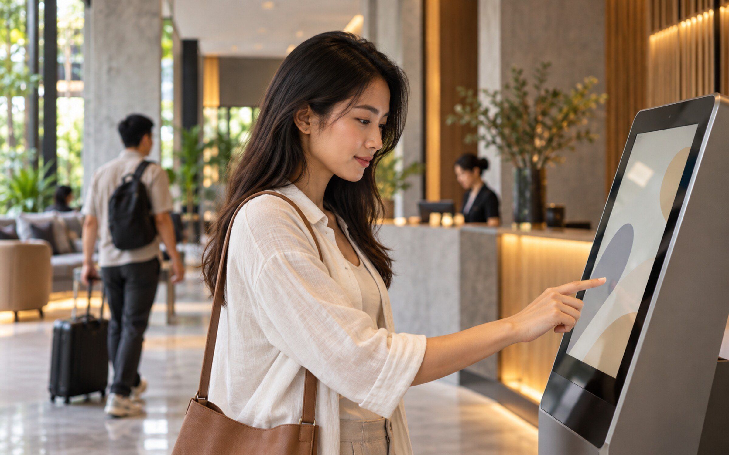 Self-Service Check-in Kiosk detail