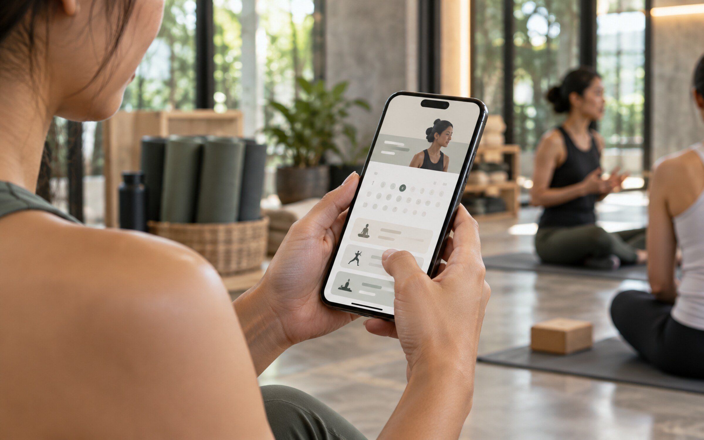 Class & Personal Trainer Booking detail