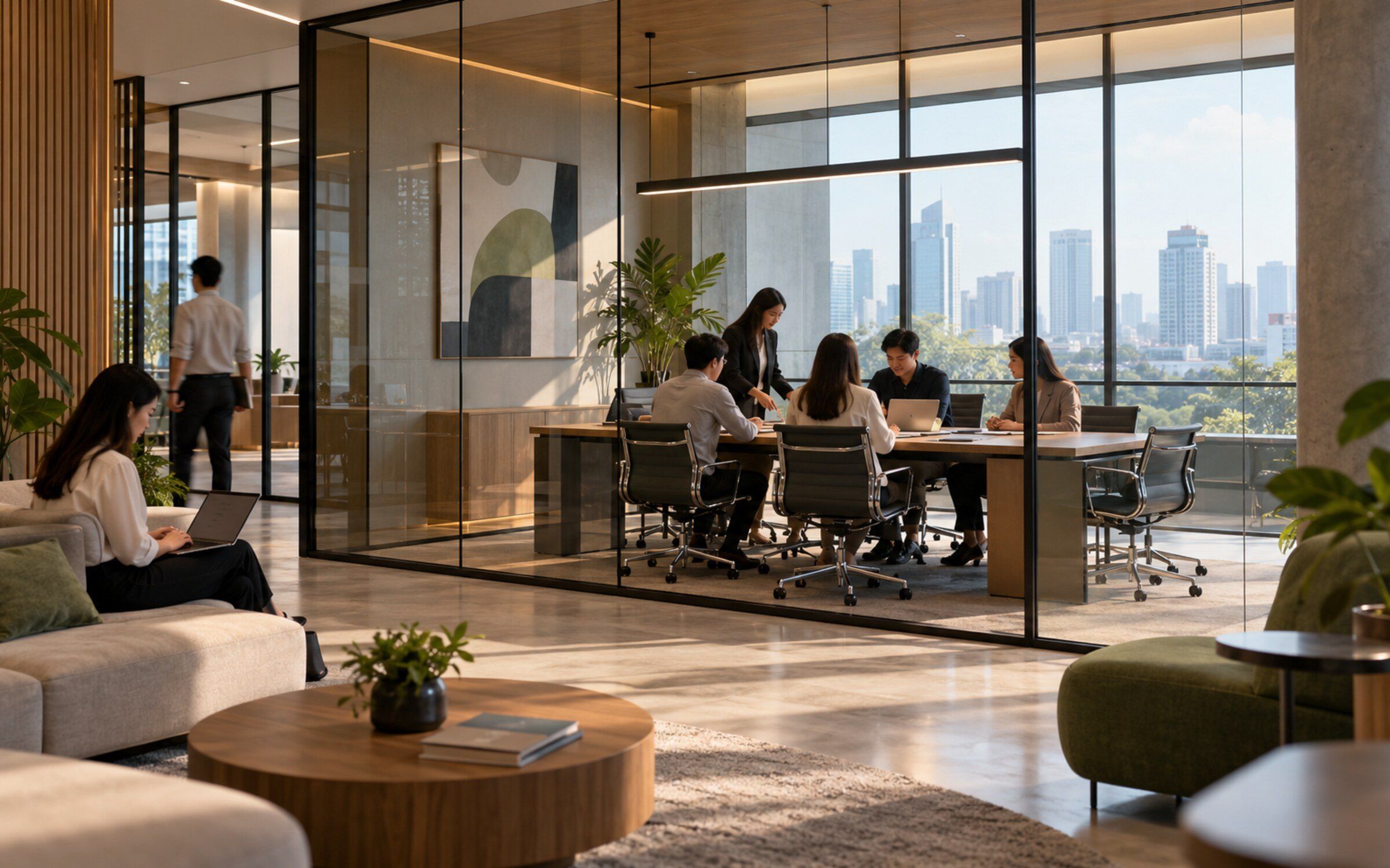 Event Room Management in a modern Thai space