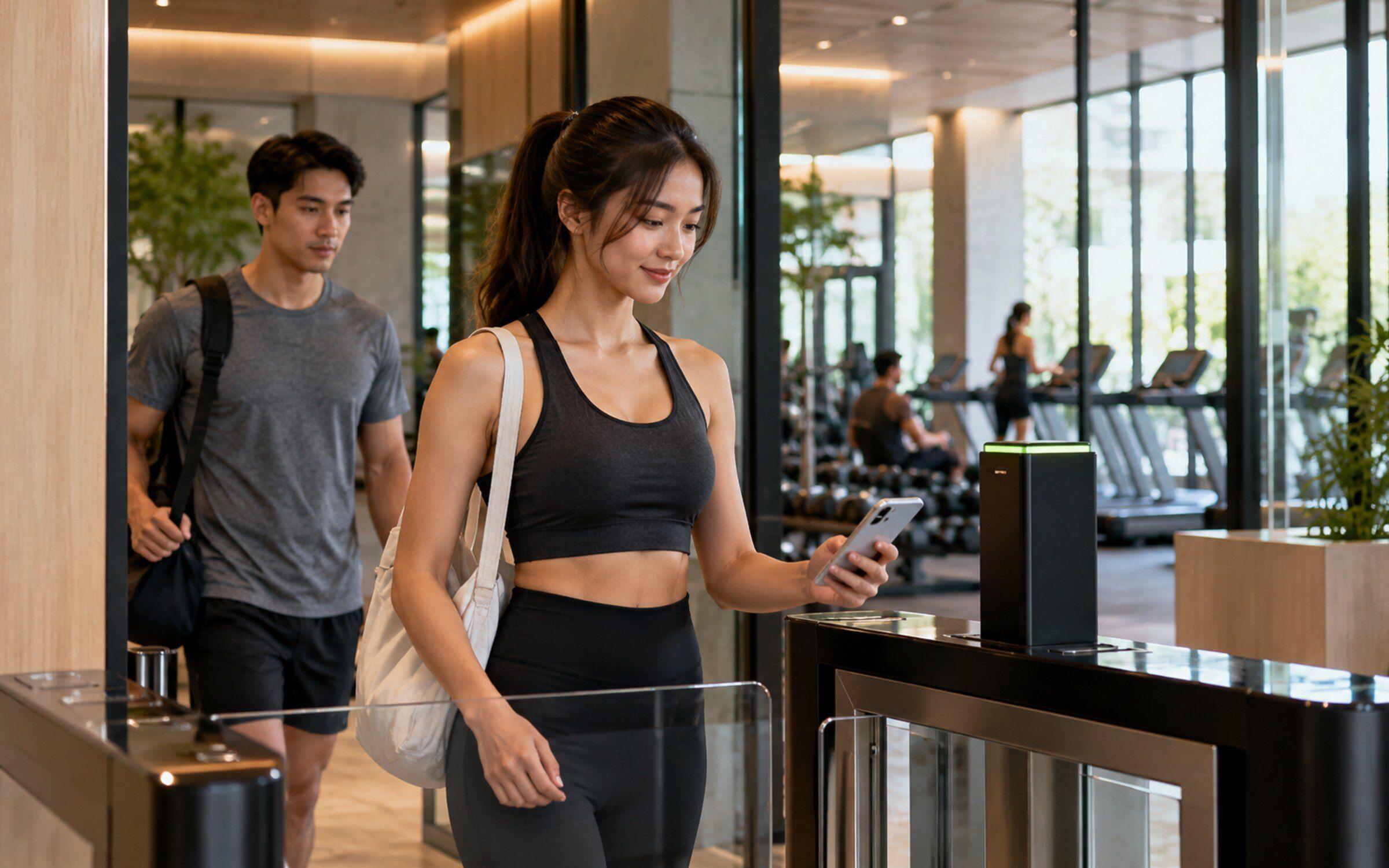People using Fitness Access Booking