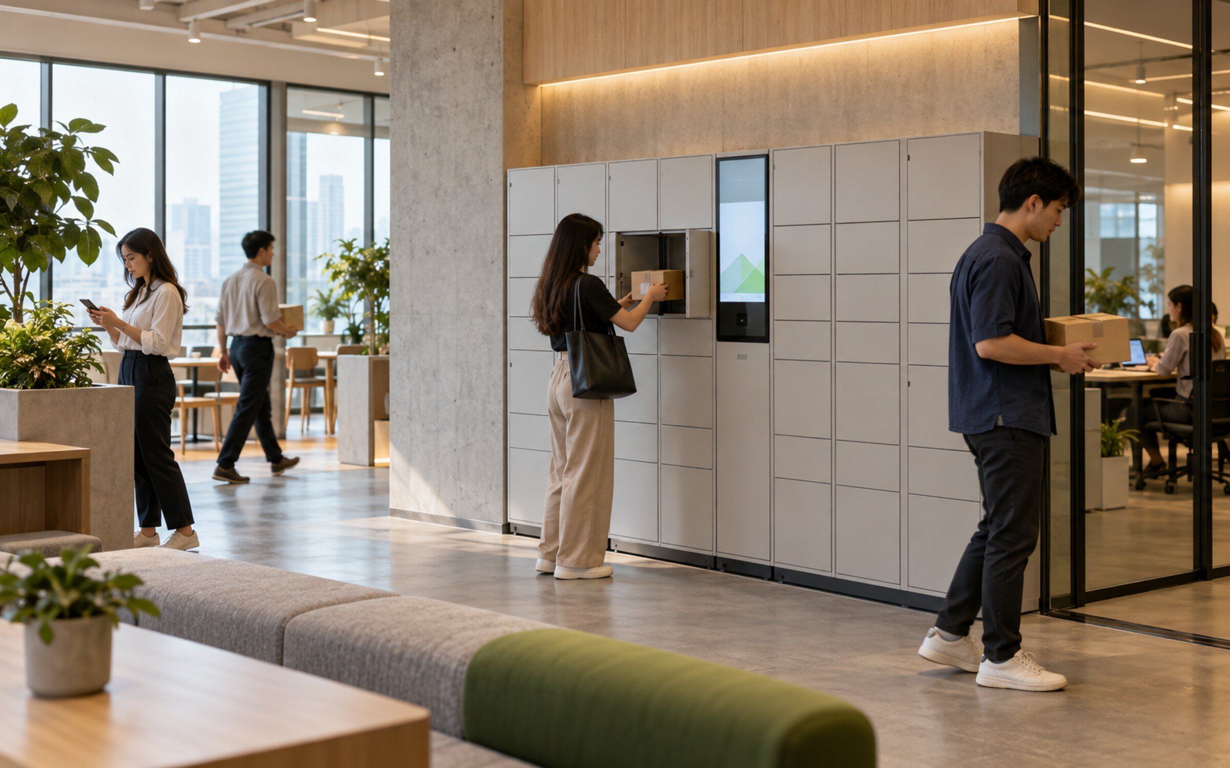 API Integration Service in a modern Thai space