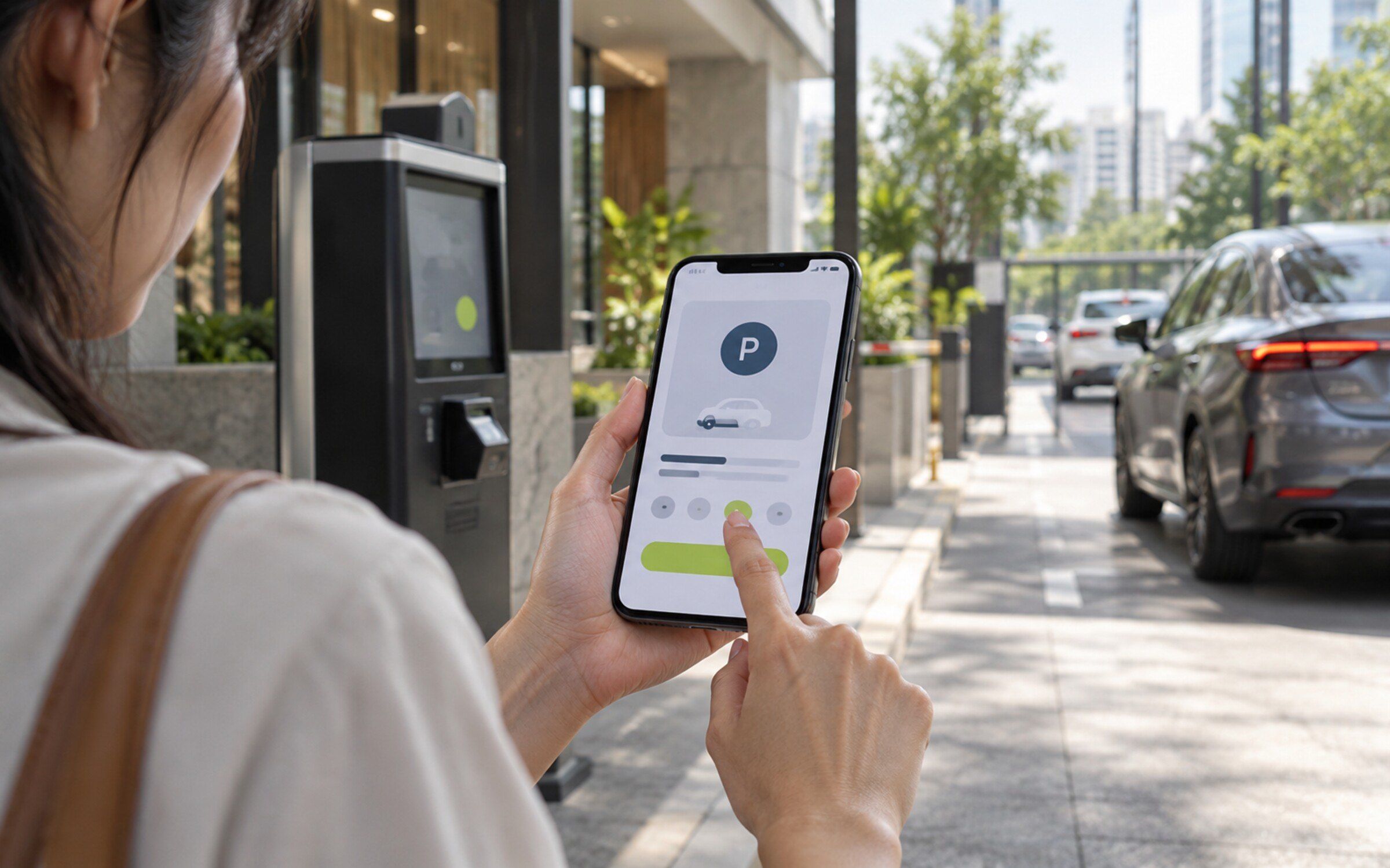 Parking Payment Kiosk detail