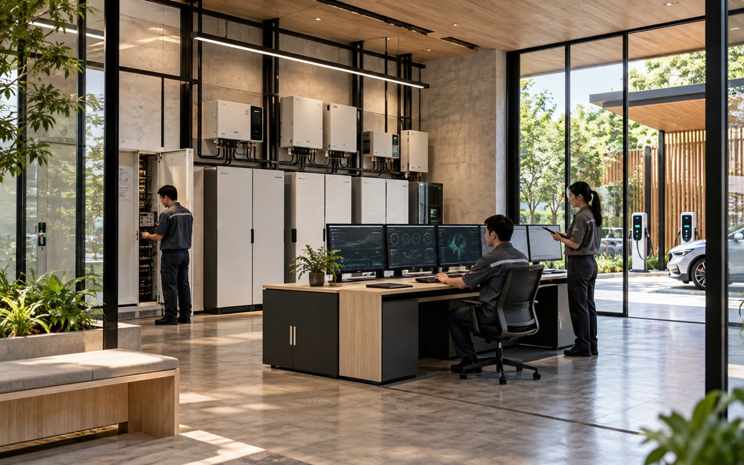 Nextere Power Hub in a modern Thai space
