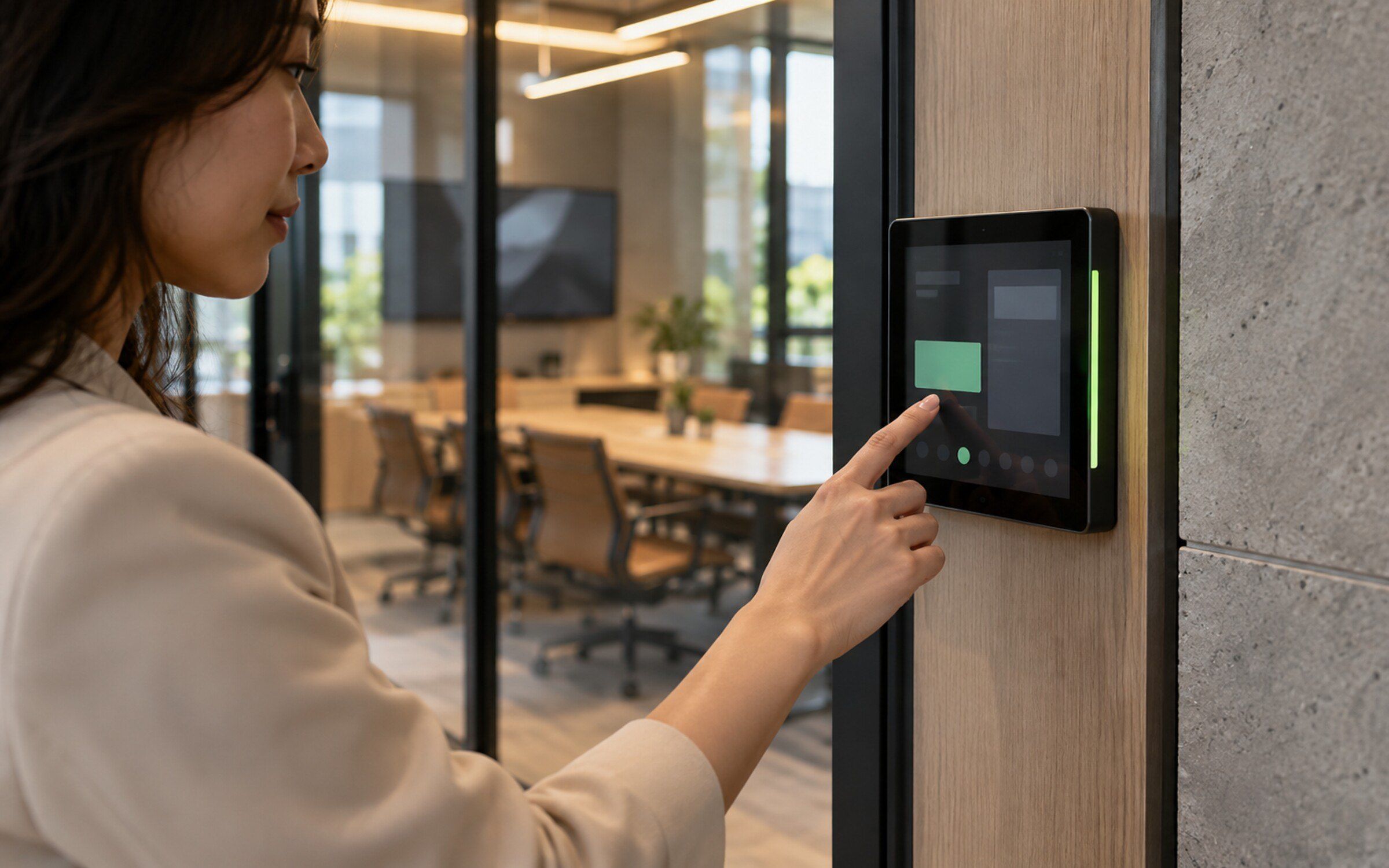 Room Booking & In-Room Control detail