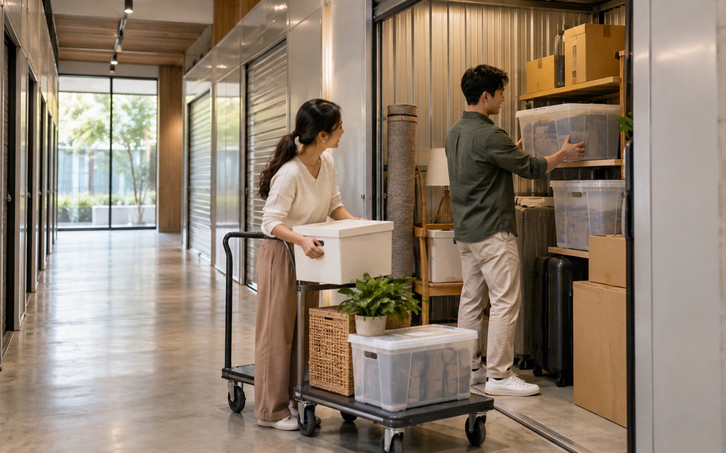 People using Self Storage Management