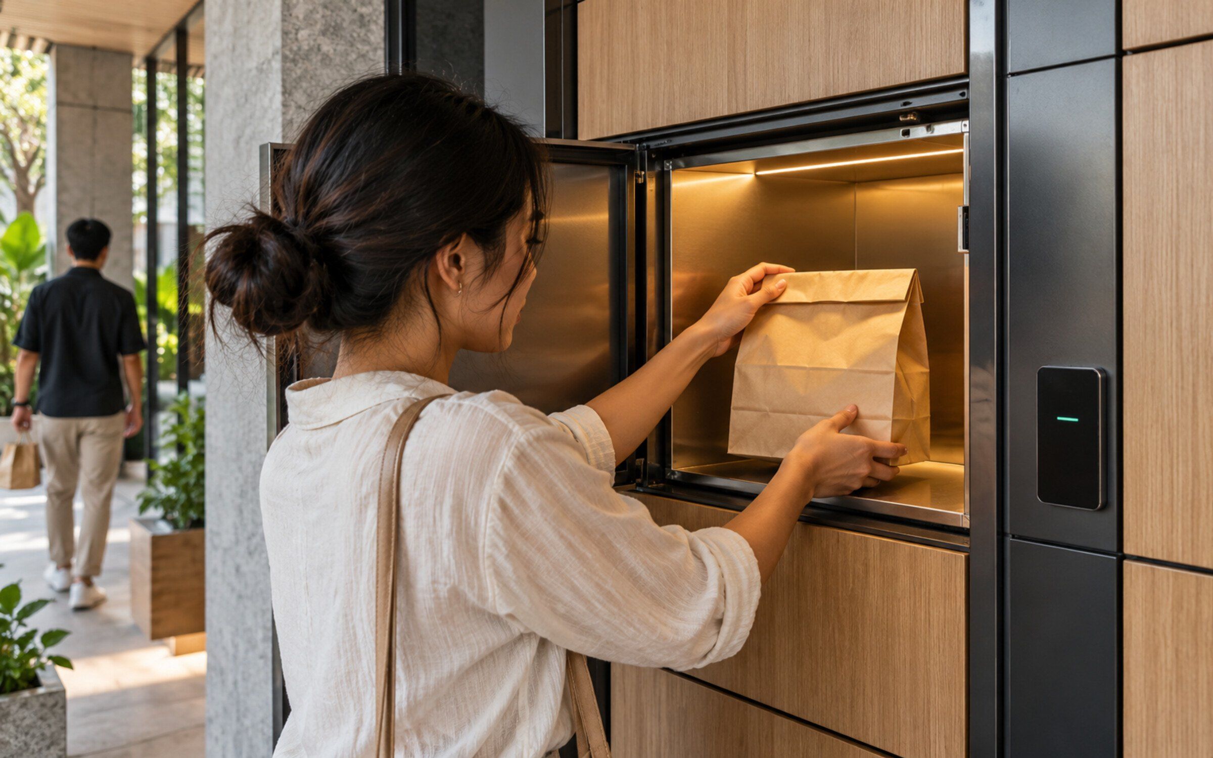 Smart Food Locker (Warm) detail