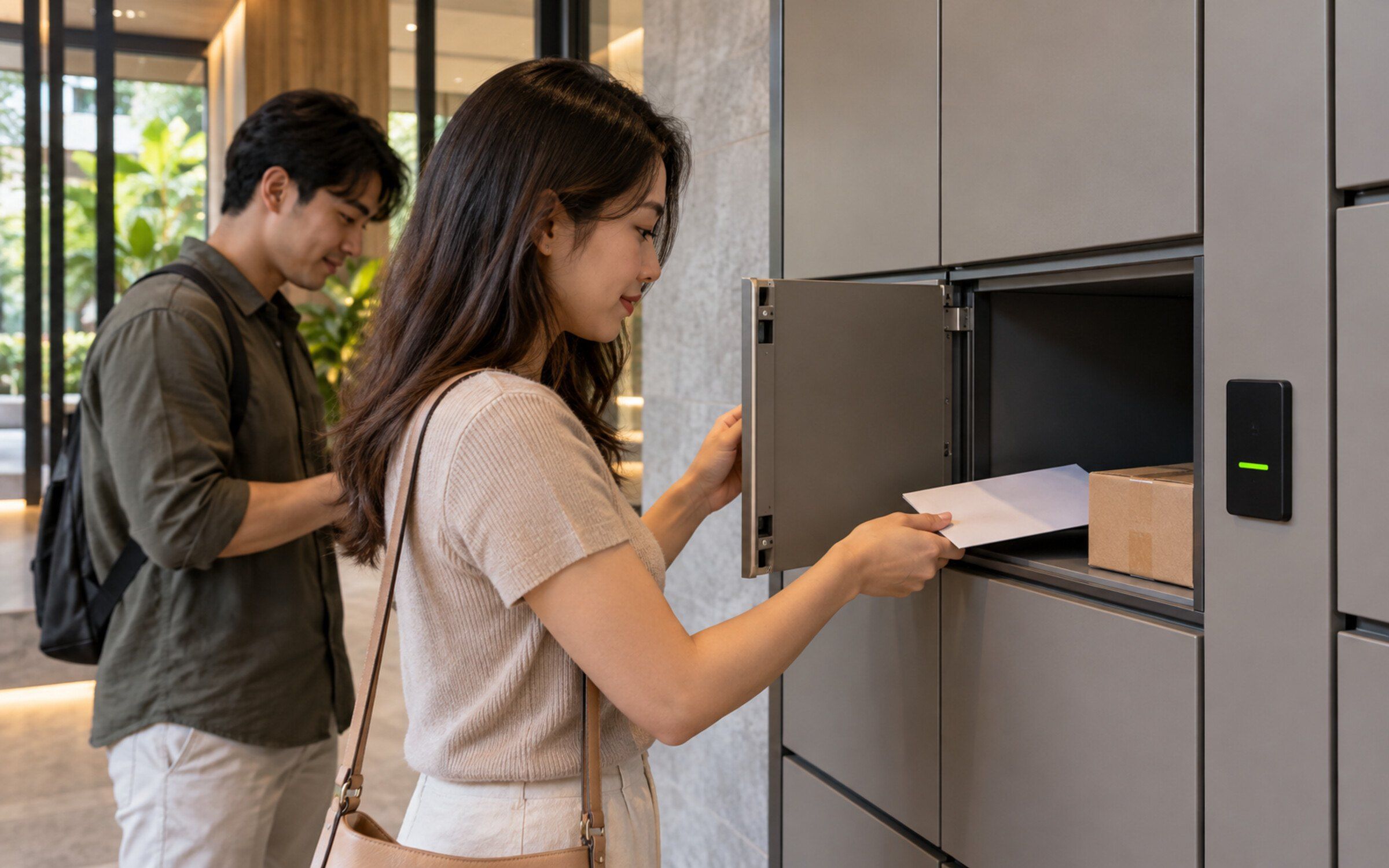 Smart Mailbox Unit detail