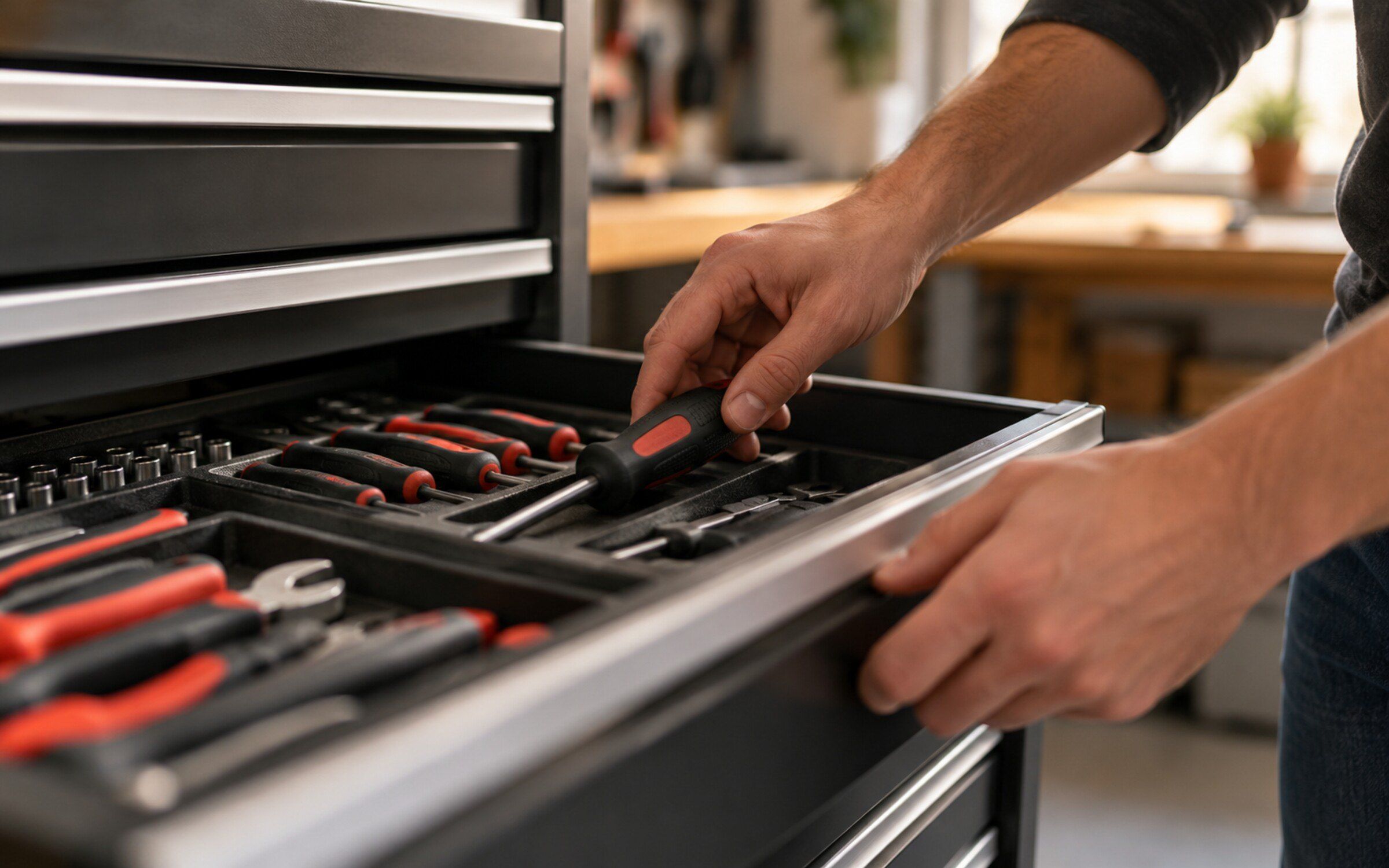 Smart Tool Storage detail