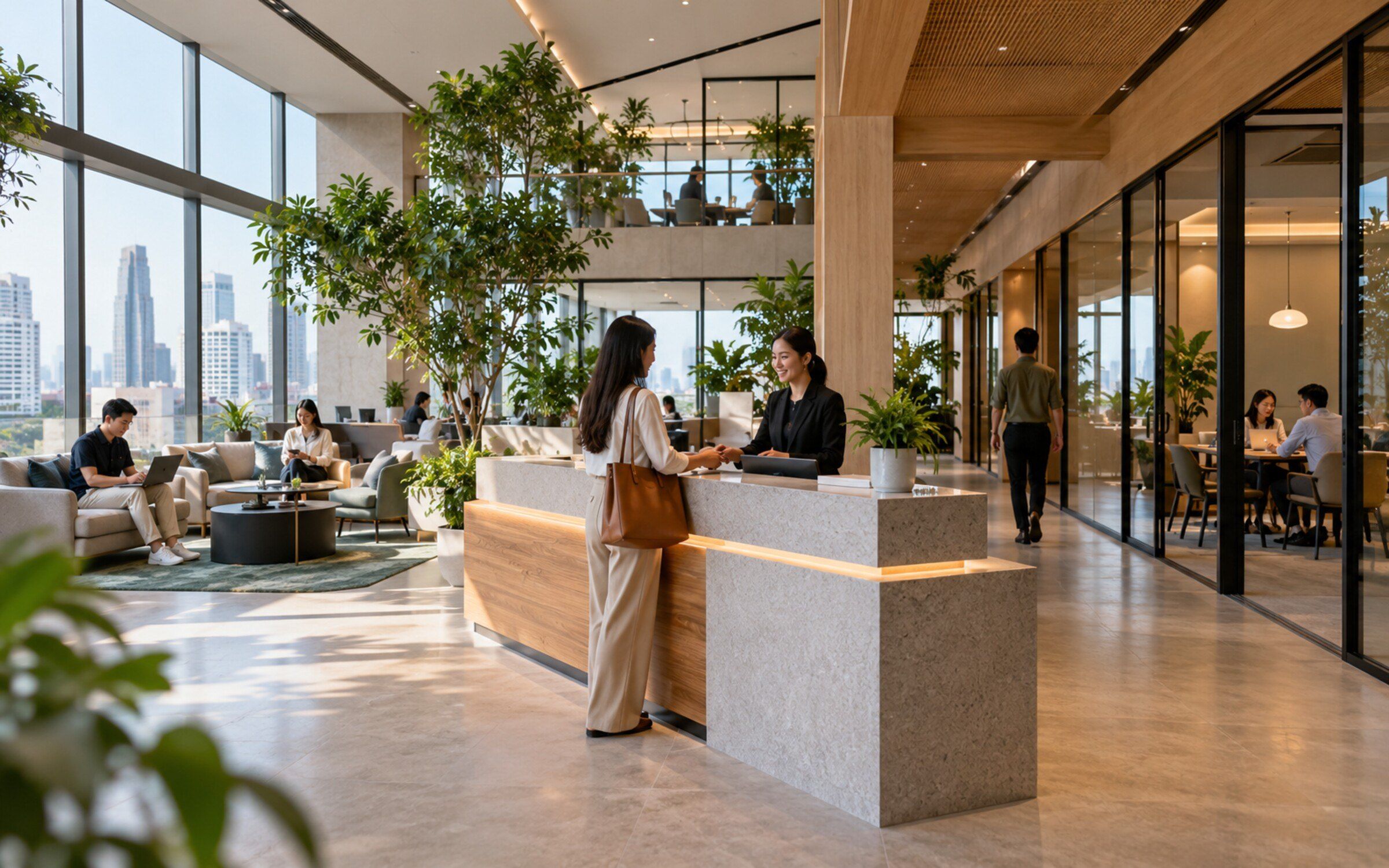 Space Rental Management in a modern Thai space