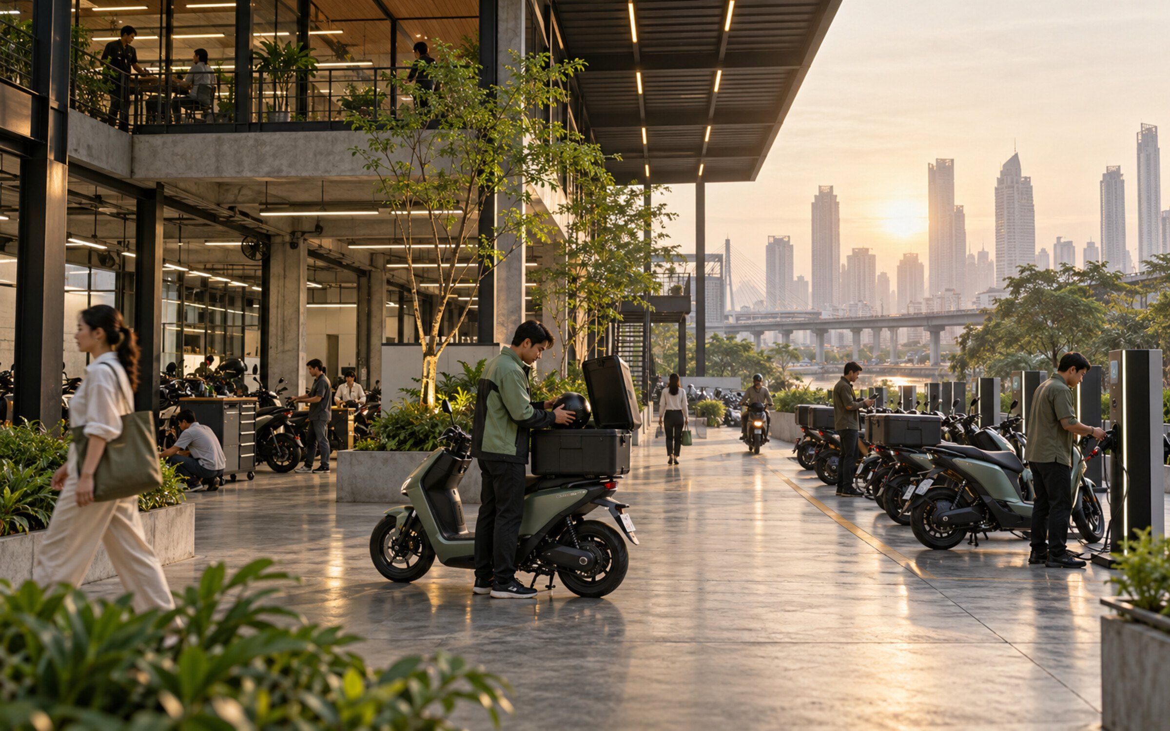 Energy & Mobility in a modern space