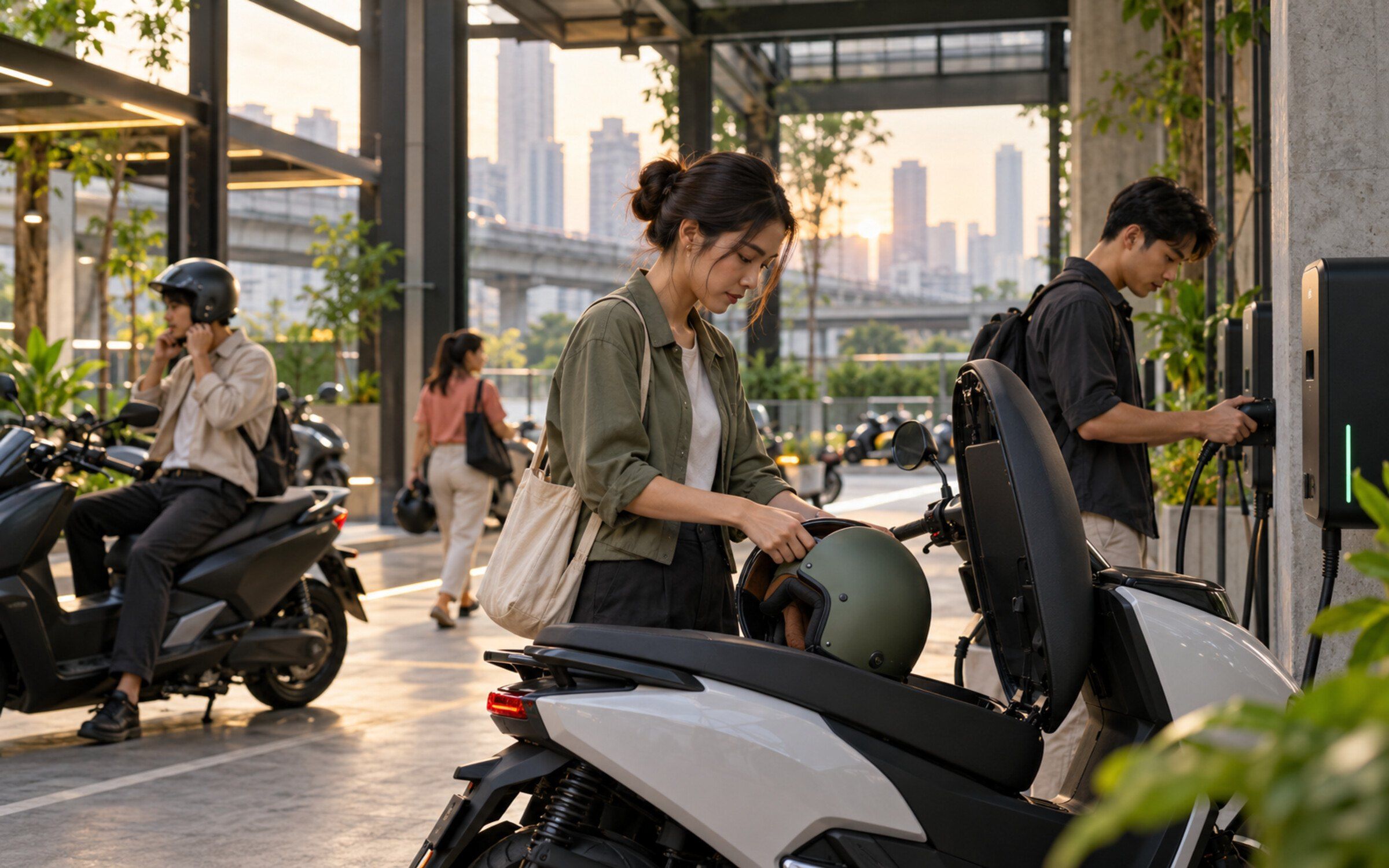 People using Energy & Mobility