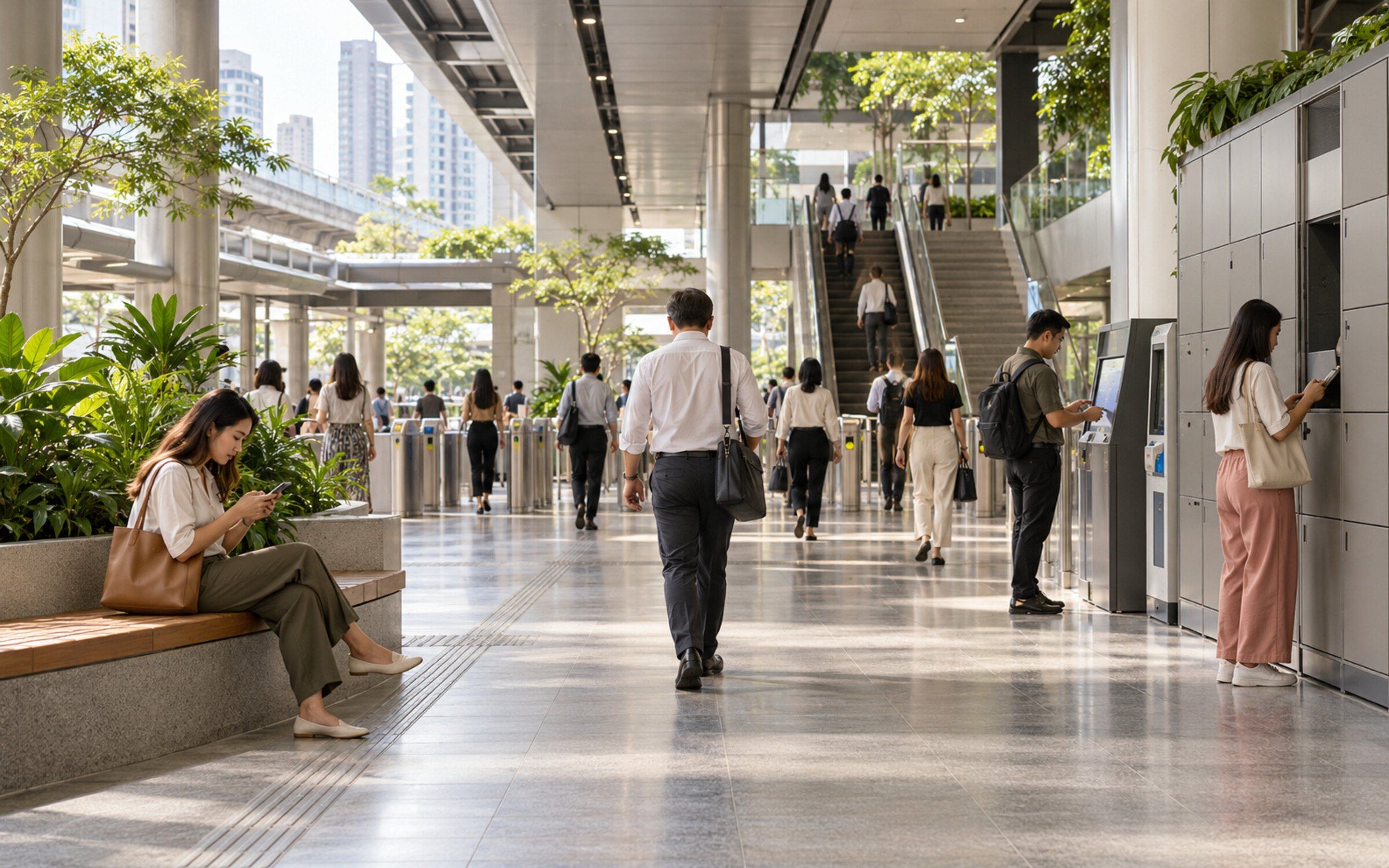 Public Services in a modern space