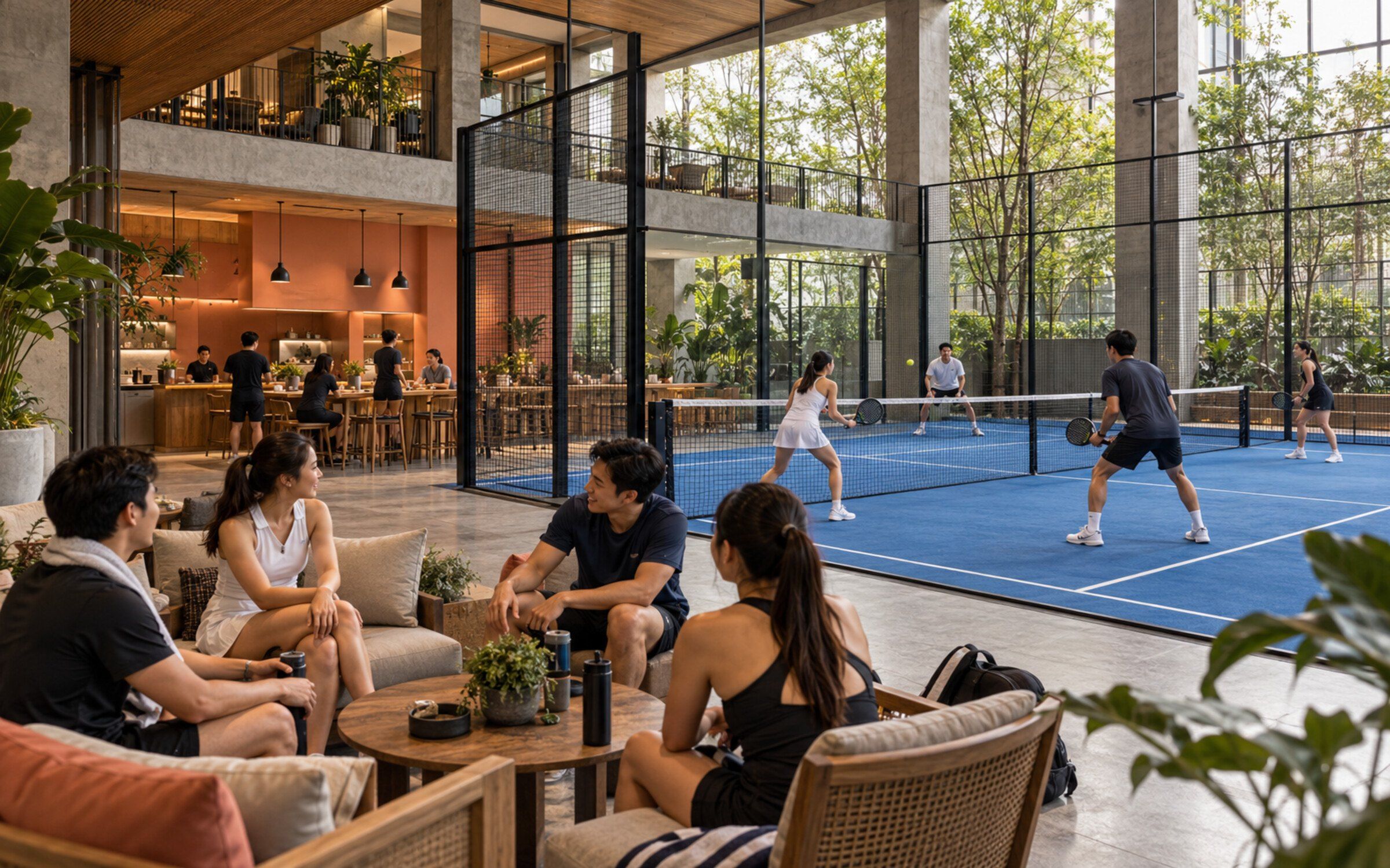 Sport & Club in a modern space