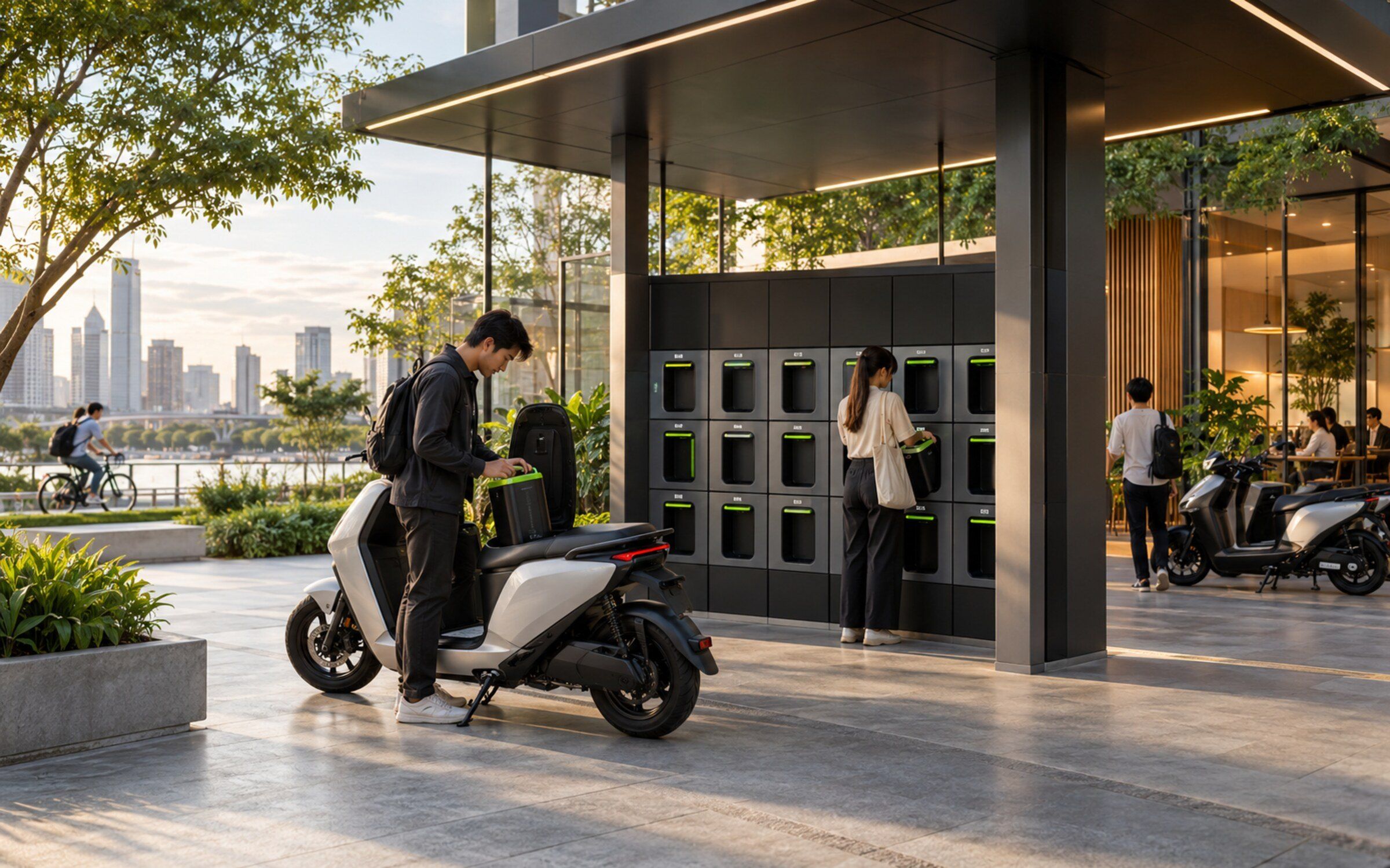 Battery & BMS in a modern space